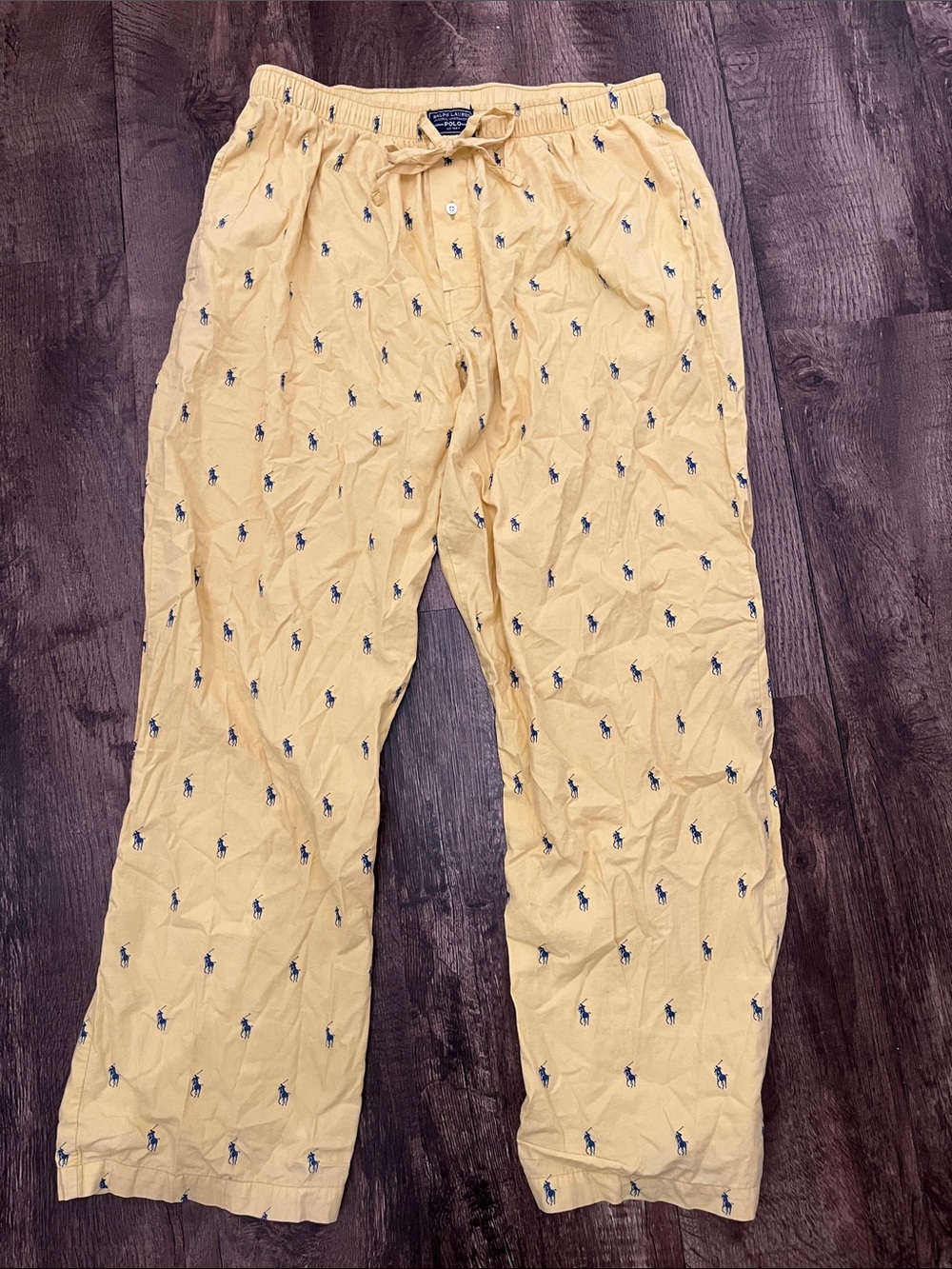 Ralph Lauren Yellow Pajama Bottoms